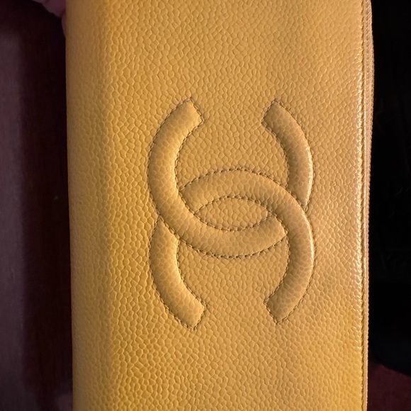 Chanel Yellow Leather Wallet - Picture 11 of 14